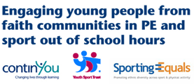 Engaging young people from faith communities in PE and sport out of school hours
